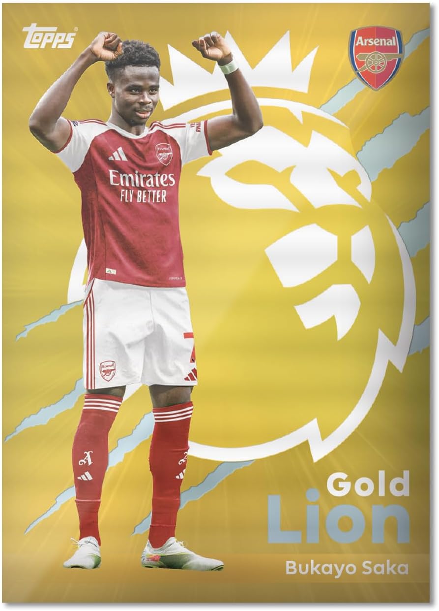 Topps Premier League 2026 Debut Edition Hall of Fame Super Tin #3 | 50 Football Trading Cards + 3 Limited Edition Hall of Fame Cards | Official Premier League Collectible Set
