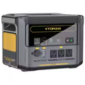 Portable Power Station 1500W 1548Wh LiFePO4 Battery - 3000W Peak Surge Generator (Bare Unit)