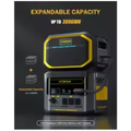 Portable Power Station 1500W 1548Wh LiFePO4 Battery - 3000W Peak Surge Generator (Bare Unit)