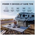 Portable Power Station 2400W 1451Wh LiFePO4 Battery with UPS Backup (Bare Unit)