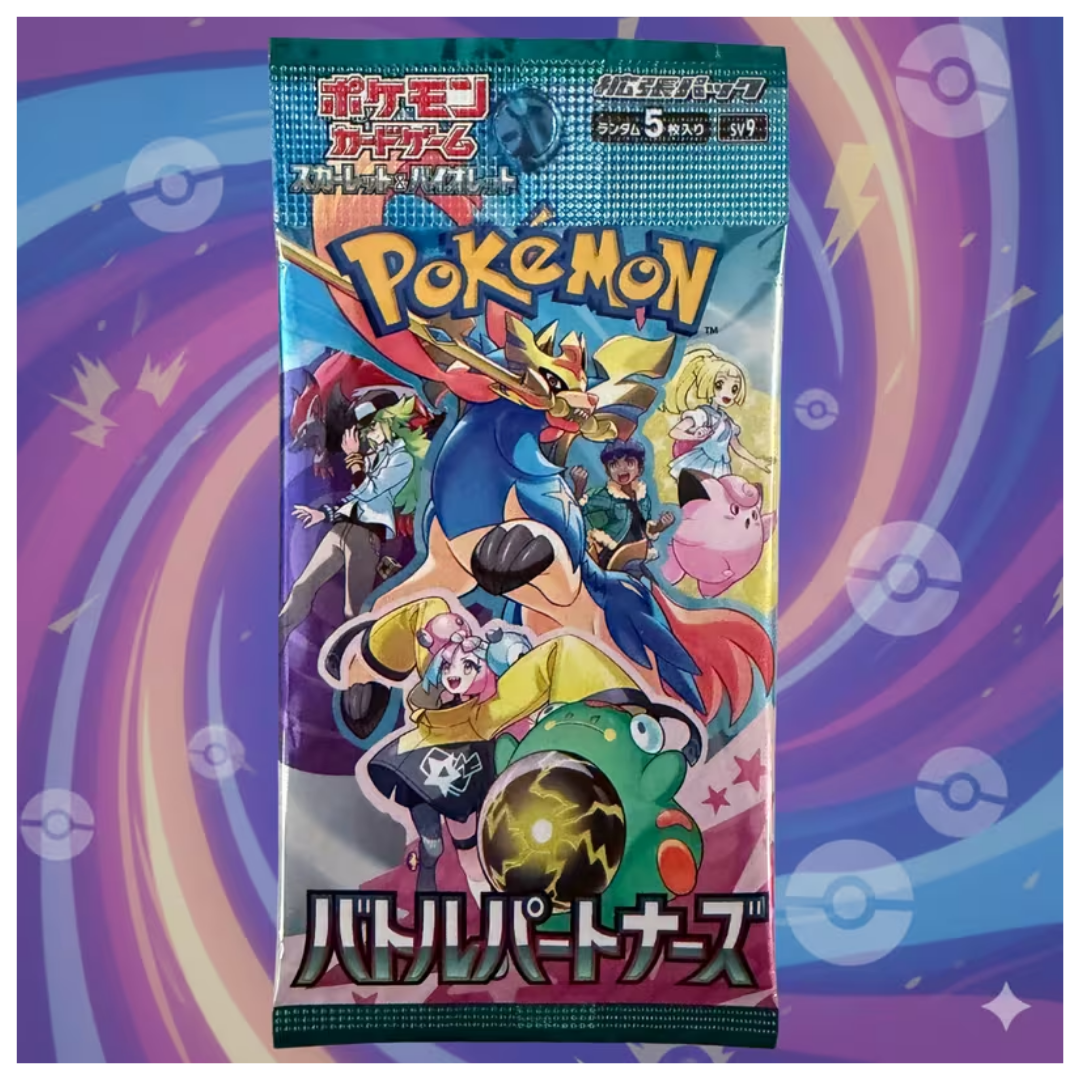 Pokémon TCG Authentic Japanese Booster Pack - Latest Series (100% Factory Sealed Import)