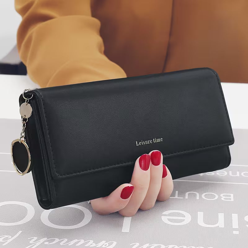 Fashion Women Wallets Long Multifunctional Purse Cool Female Clutch Card Holder
