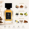 Sultan Perfume for Men - Arabian Woody Warm Spicy Fragrance 50ml