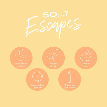 So…? Summer Escapes Womens Ibiza Dreams Body Mist Fragrance Spray 200ml