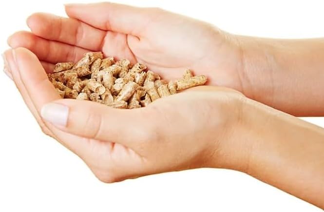 CJ's Premium Cat Litter 5L - Pack of 1 - Ultra Absorbent Wood Pellets - Non Clumping Biodegradable Natural Pine Litter for Pets