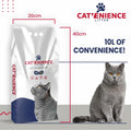 Wood Pellet Cat Litter 10L - Ultra Absorbent Biodegradable Pine
