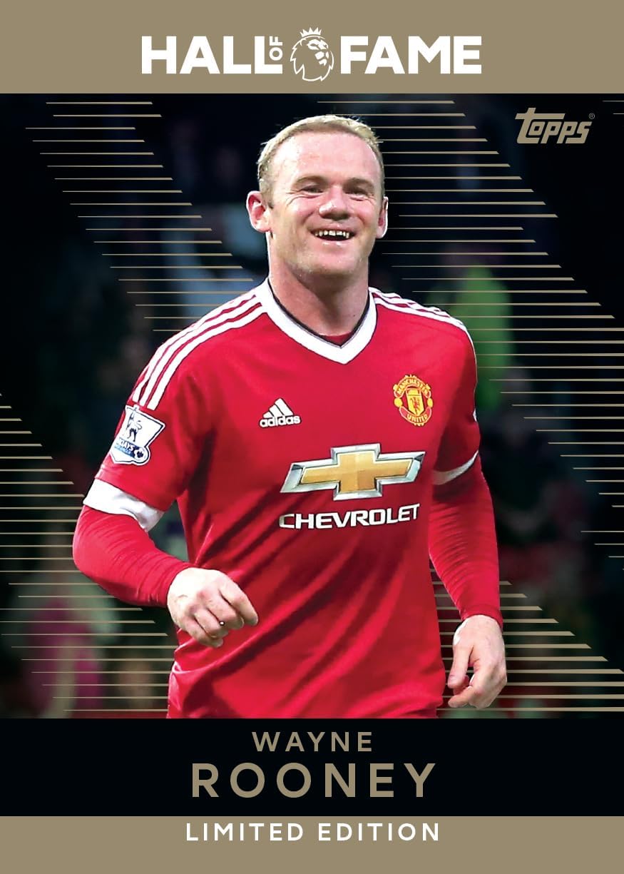 Topps Premier League 2026 Bumper Box – 50 Official Trading Cards + 2 Hall of Fame Limited Edition Cards | Licensed Soccer Card Collection