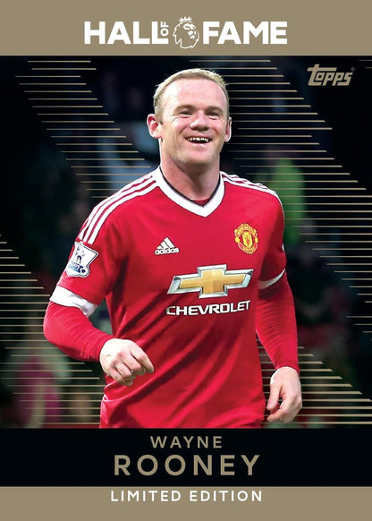 Topps Premier League 2026 Bumper Box – 50 Official Trading Cards + 2 Hall of Fame Limited Edition Cards | Licensed Soccer Card Collection