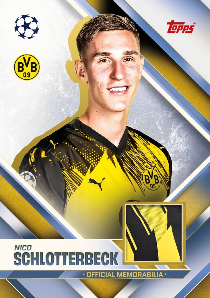 Topps UCC Match Attax 2025/26 Mega Tin Spartans | 45 Cards + 3 Exclusive Gladiators LE Cards | Official UEFA Trading Cards by Topps