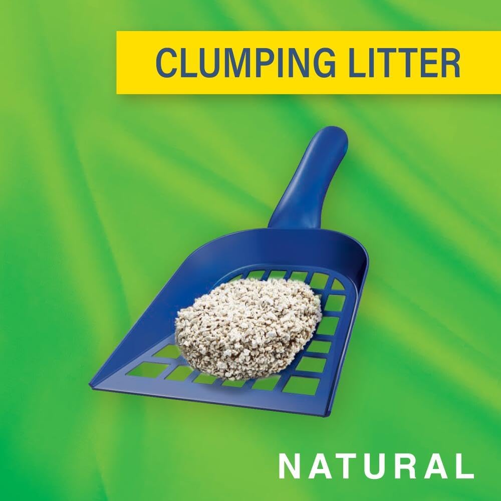 Natural Clumping Cat Litter 20L - Biodegradable Odor Control Clay
