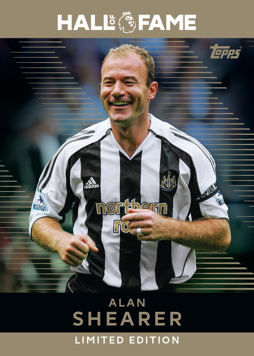 Topps Premier League 2026 Bumper Box – 50 Official Trading Cards + 2 Hall of Fame Limited Edition Cards | Licensed Soccer Card Collection