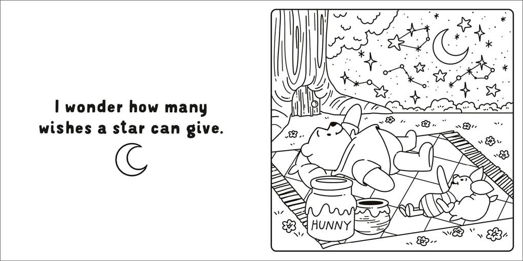 Disney Winnie the Pooh: A Cute and Cosy Colouring Book for Kids & Adults | Relaxing Disney Coloring Pages Featuring Pooh & Friends