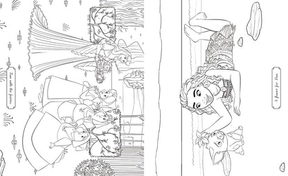 Disney Princess: The Ultimate Colouring Book for Kids | Magical Coloring Pages Featuring Classic Disney Princess Characters | Creative Activity Book