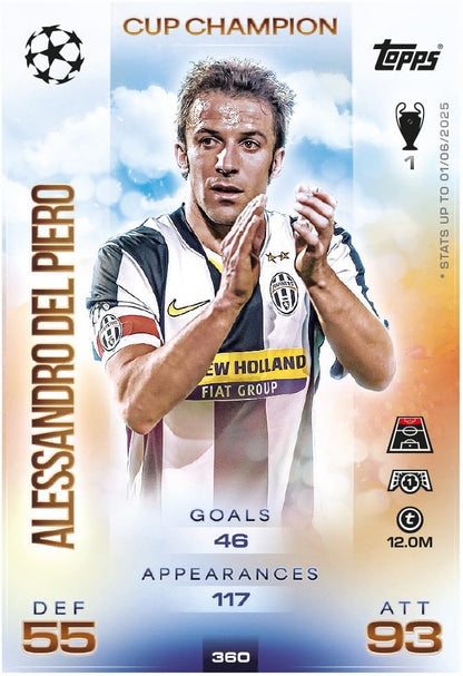 Topps UCC Match Attax 2025/26 - Mega Tin - Warriors - contains 45 Match Attax cards plus 3 exclusive Gladiators LE cards.