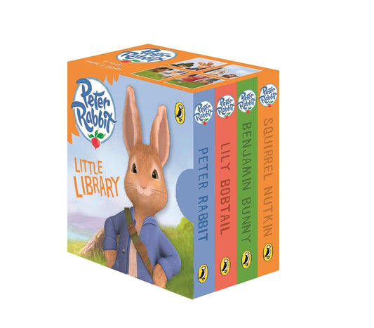 Peter Rabbit Animation: Little Library | Beatrix Potter Board Book Set for Babies & Toddlers | Children’s Mini Story Books Gift Collection
