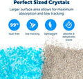 PetSafe ScoopFree Premium Crystal Cat Litter 2 Pack – Odor Control – Low Tracking – Dust Free Non Clumping Crystal Litter