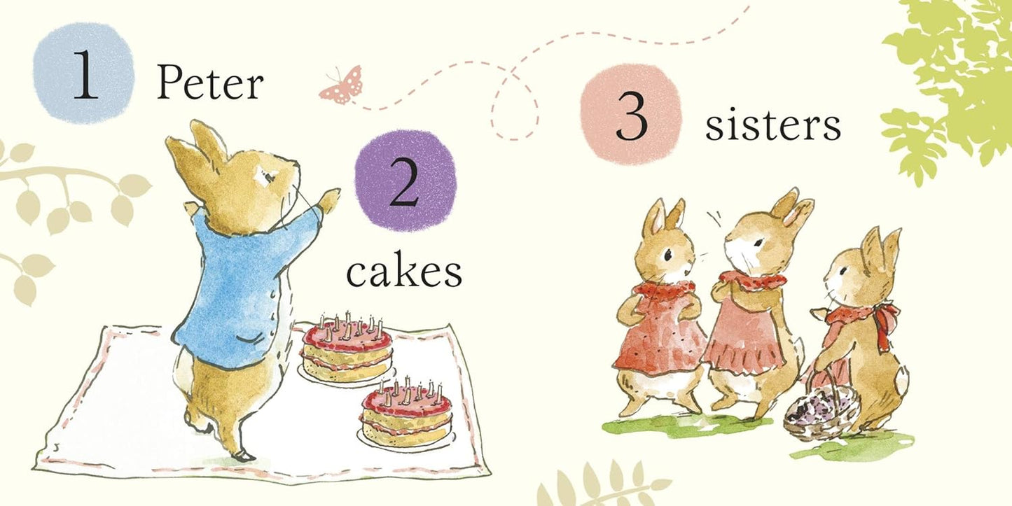 Peter Rabbit Tales: Little Library by Beatrix Potter | 4 Mini Board Book Set for Babies & Toddlers | Classic Children’s Story Gift Collection