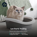 Natural Wood Pellet Cat Litter 30L - Non Clumping Pine Litter
