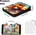 Card Binder 9 Pocket Trading Card Album with Zipper – 900 Pockets, 50 Removable Sleeves Card Collection Binder for Pokémon, Sports & Game Cards | Kids Gift