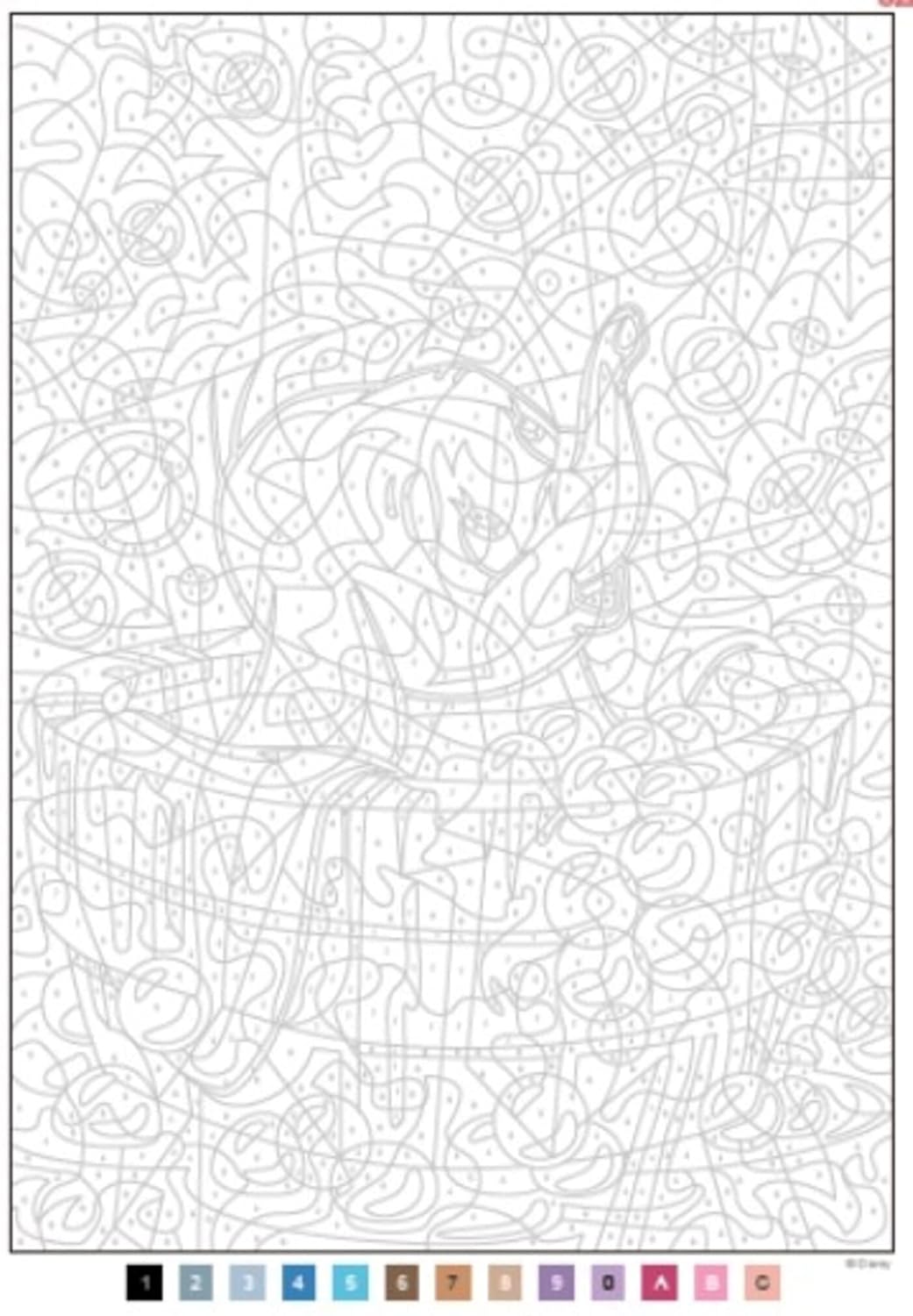 Coloriages Mystères Disney – Les Grands Classiques Tome 9 | Livre de Coloriage Adulte Anti-Stress | Édition Officielle Disney