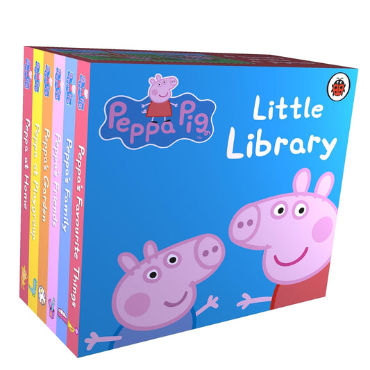 Peppa Pig: Little Library – 4 Mini Board Books Box Set for Toddlers | Peppa Pig Early Learning & Bedtime Story Collection