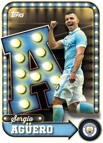 2025/26 Manchester City Collector Tin – 35 Official Football Trading Cards with Limited Editions & Parallel Cards | Premium Soccer Card Collection