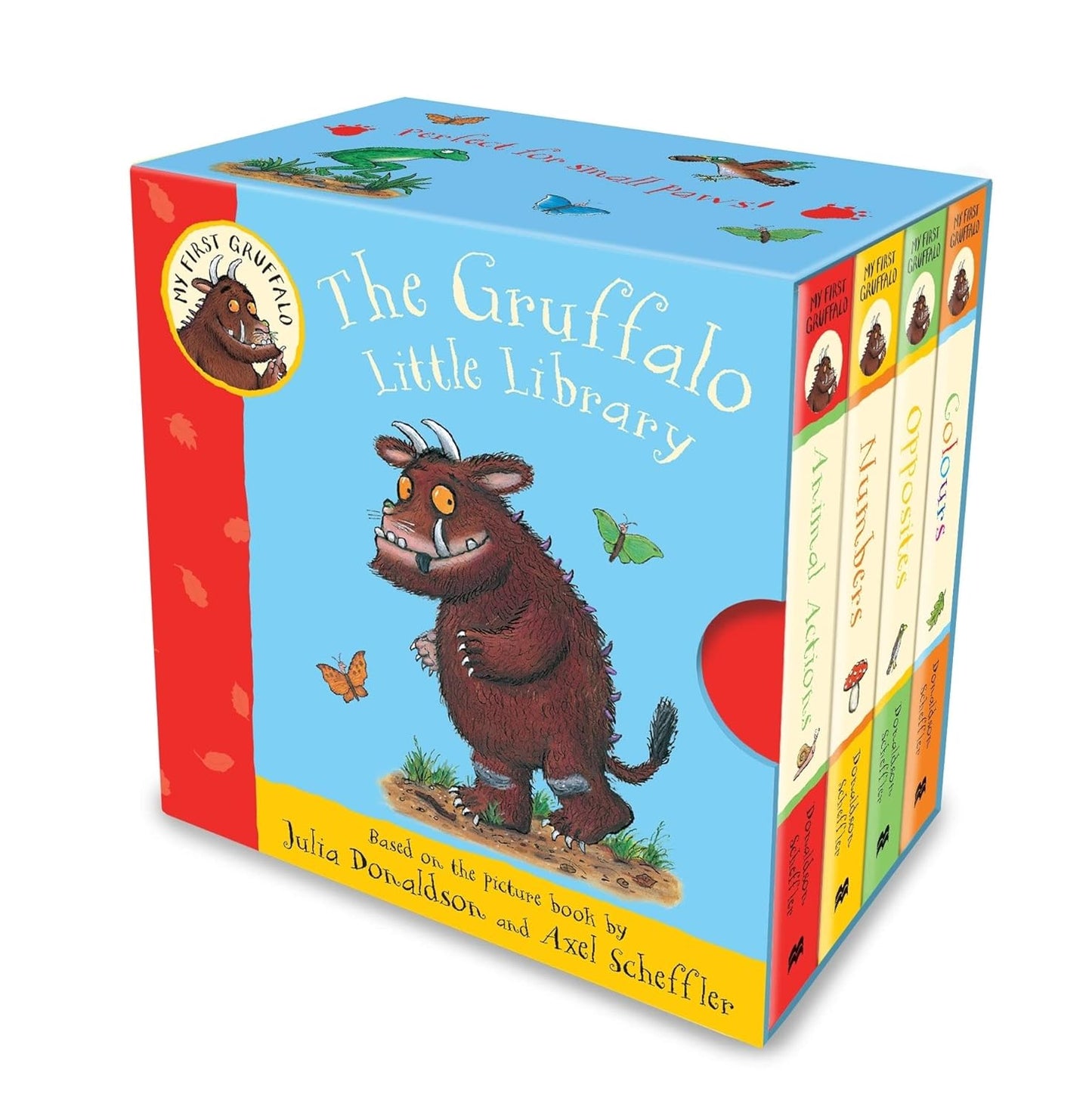 The Gruffalo Little Library – My First Gruffalo Board Book Box Set for Toddlers | Julia Donaldson & Axel Scheffler Children’s Story Collection
