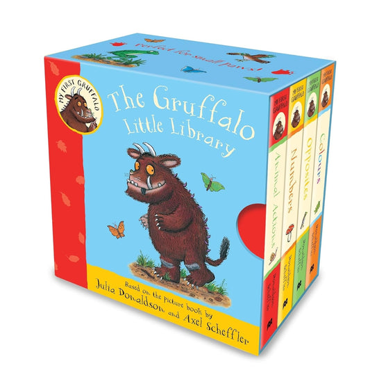 The Gruffalo Little Library – My First Gruffalo Board Book Box Set for Toddlers | Julia Donaldson & Axel Scheffler Children’s Story Collection