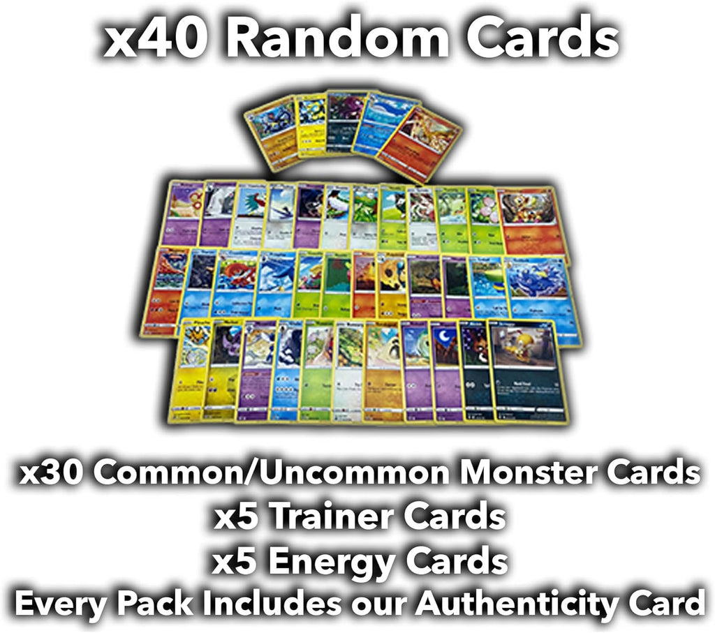 Ultimate Shiny Tin Bundle - 50 Random Cards Guaranteed 10 Holos + 1 Rare Shiny Card + 1 Coin Plus The Toy Box Card