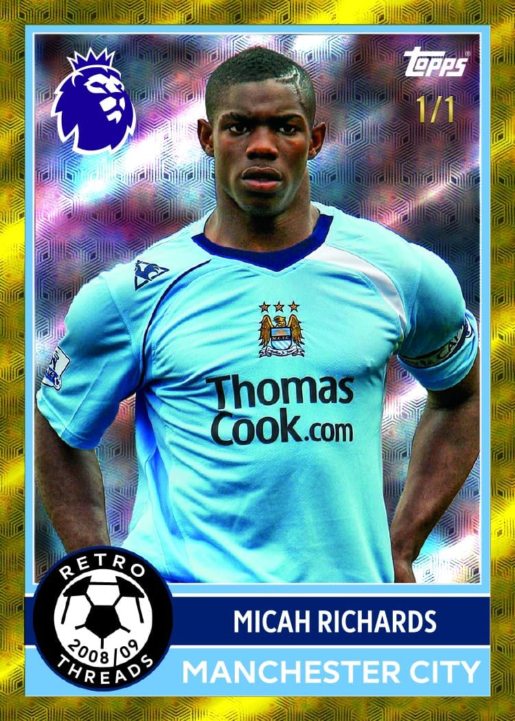 Topps Premier League 2026 Debut Edition Hall of Fame Super Tin #1 | 50 Football Trading Cards + 3 Limited Edition Hall of Fame Cards | Official EPL