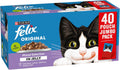 FELIX Original Mixed Selection in Jelly Wet Cat Food 40x85g