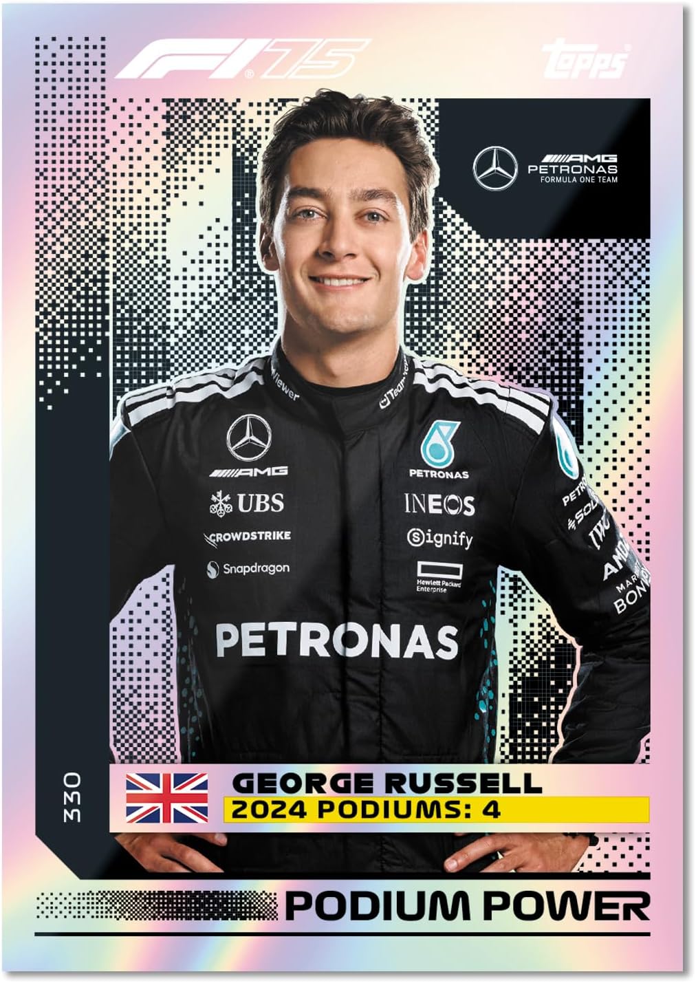 Topps Turbo Attax Formula 1 2025 Diamond Edition Mega Tin – 66 Cards with 6 Limited Editions & 5 Exclusive Cards | Official F1 Trading Cards