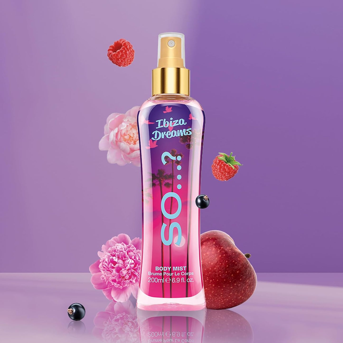 So…? Summer Escapes Womens Ibiza Dreams Body Mist Fragrance Spray 200ml