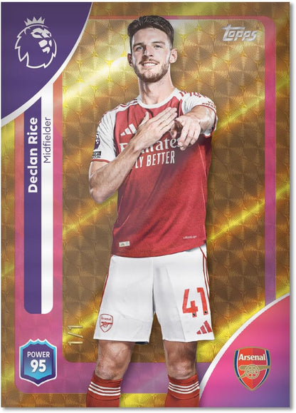 Topps Premier League 2026 Debut Edition Hall of Fame Super Tin #3 | 50 Football Trading Cards + 3 Limited Edition Hall of Fame Cards | Official Premier League Collectible Set