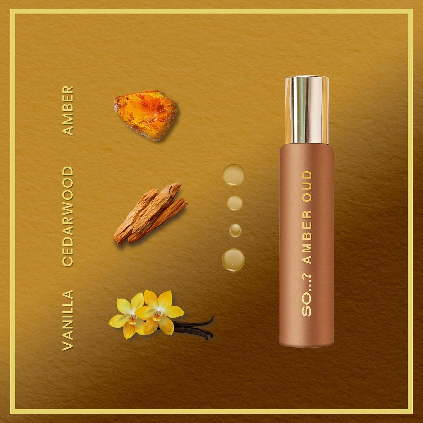 SO…? Oud Premium Womens Perfume Gift Set, Vanilla, Rose, Amber, Silk, Eau De Toilette with Long Lasting Fragrance - Travel Size Mini Perfume for Girls, Ladies Gift Sets (4 x 15ml)