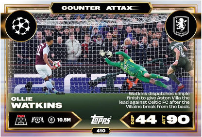 Topps UCC Match Attax 2025/26 Mega Tin Spartans | 45 Cards + 3 Exclusive Gladiators LE Cards | Official UEFA Trading Cards by Topps