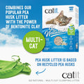 Vanilla Scented Multi Cat Clumping Litter 6.4kg - Dust Free Clay