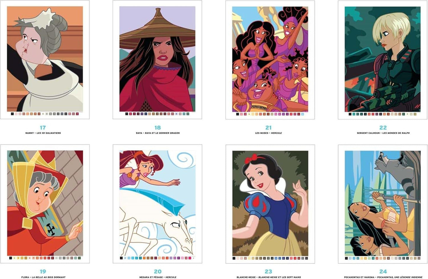 Coloriages Mystères Disney – Girl Power Coloring Book | Disney Princess & Heroine Magic Color Art | Creative Activity Book for Kids & Disney Fans