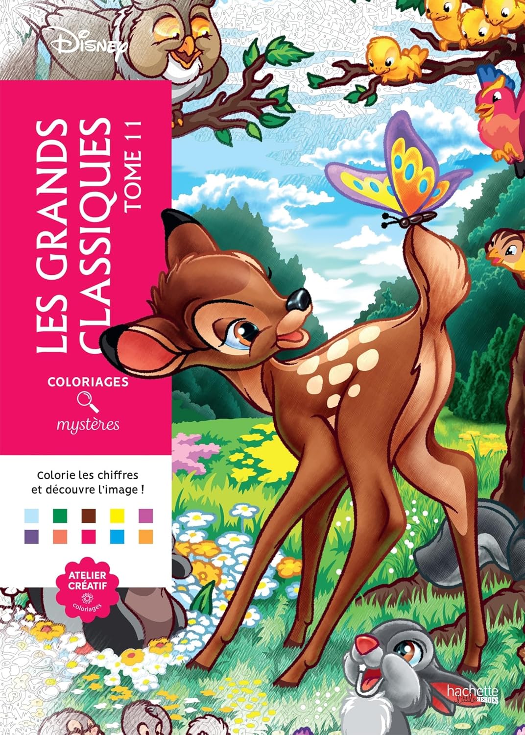 Coloriages Mystères Disney – Les Grands Classiques Tome 11 | Livre de Coloriage Adulte Anti-Stress | Édition Officielle Disney