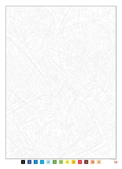 Mystery Colouring Classics Disney Color by Number Book – Reveal Iconic Disney Characters with Hidden Picture Art Pages