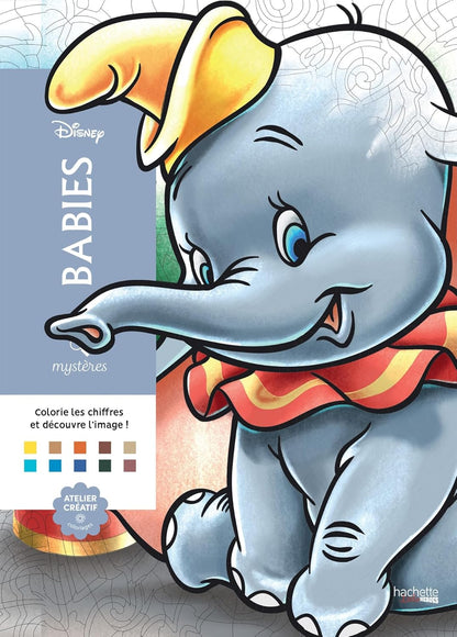 Coloriages Mystères Disney Babies – Livre de Coloriage Magique pour Enfants | Illustrations Disney à Révéler | Activité Créative Relaxante