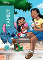 Mystery Colouring – Family | Disney Colour by Number Book | Reveal Iconic Disney Characters | Relaxing Creative Activity for Kids & Adults