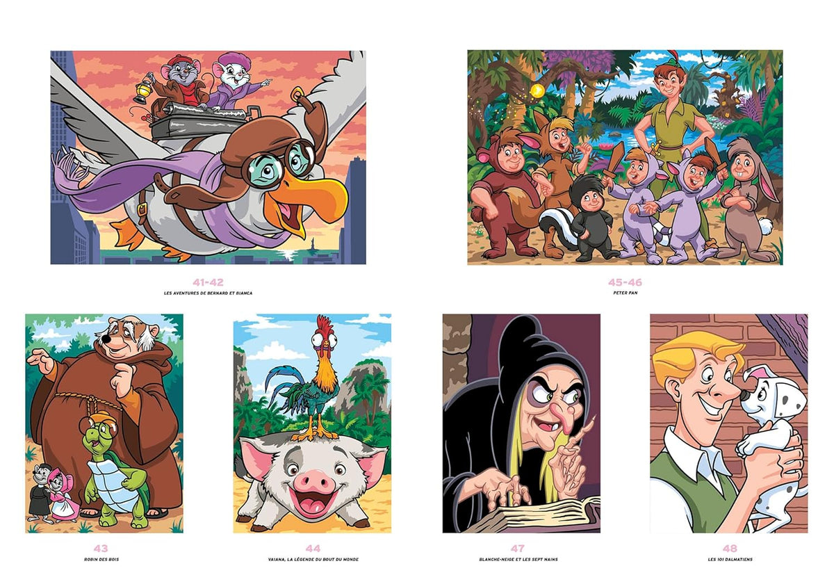 Coloriages Mystères Disney – Les Grands Classiques Tome 11 | Livre de Coloriage Adulte Anti-Stress | Édition Officielle Disney