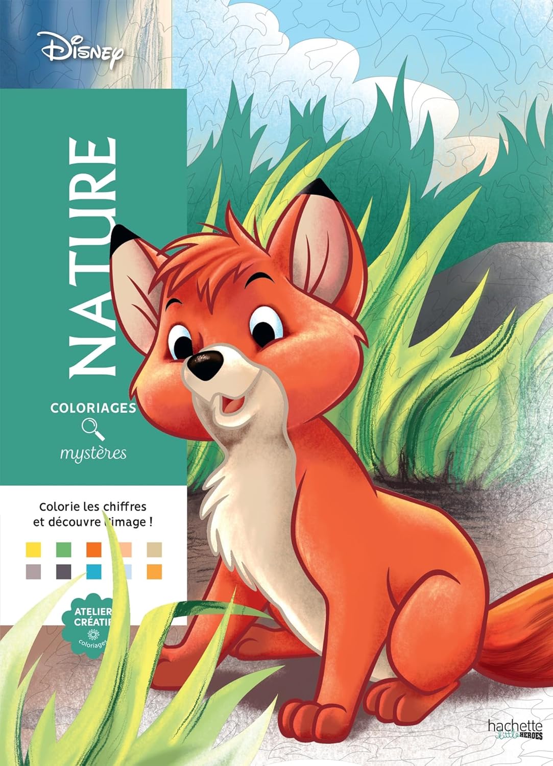 Coloriages Mystères Disney – Nature | Livre de Coloriage Adulte & Enfant | Dessins Cachés Magiques Thème Nature & Personnages Disney