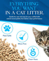 SIC Cat Litter 30L - Biodegradable Wood Pellet - Non Clumping - Dust Free Unscented - Odor Control Natural Cat Litter