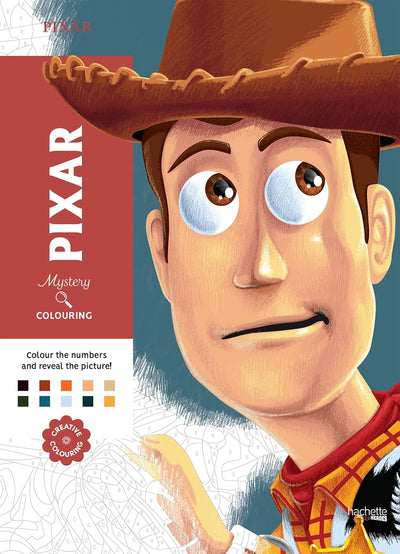 Mystery Colouring – Pixar Colour by Number Book | Reveal Iconic Disney Pixar Characters | Creative Activity & Relaxing Colouring Book for Kids & Adults