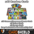 Ultimate Shiny Card Bundle Pokémon TCG – 50 Pokémon Cards with 10 Holo, 1 Rare Ultra Shiny, Coin & Mini Tin Storage Case