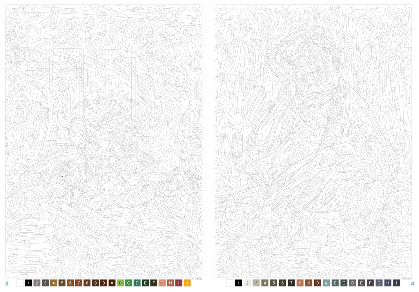 Coloriages Mystères Disney – Petites Bêtes | Livre de Coloriage Codé pour Enfants | Activité Créative Disney Officielle