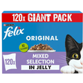 FELIX Original Mixed Selection in Jelly Wet Cat Food 120x85g