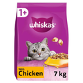 WHISKAS Adult Dry Cat Food 7kg with Chicken